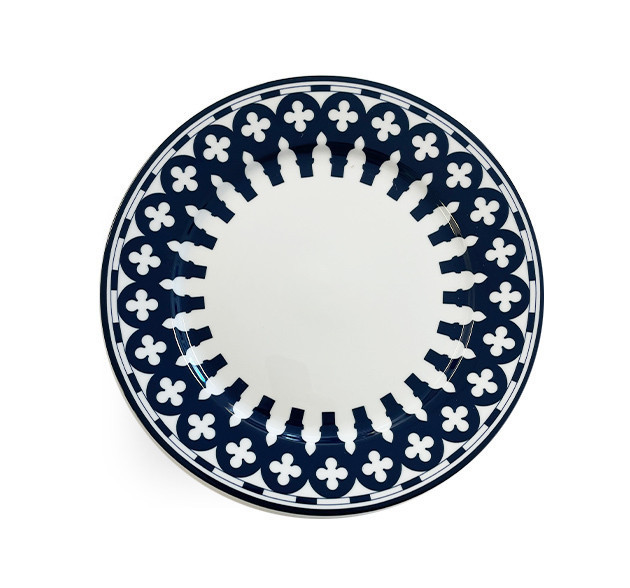 Birger No.1962 Plate (Cobalt)